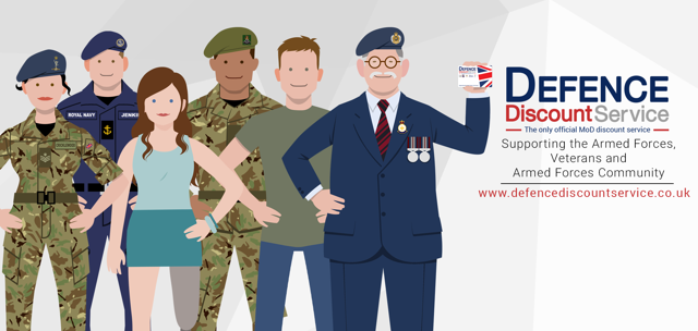Defence Discount Service Poster