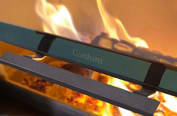contura lofo with fire in the background